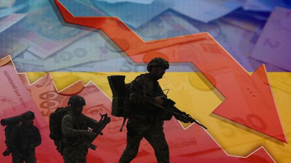 Коллаж: Экономика Украина и война 