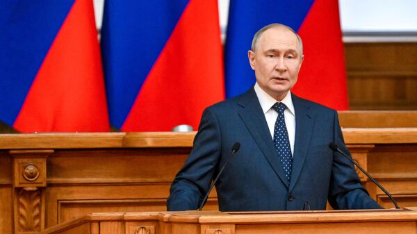Президент Владимир Путин встретился с Советом законодателей при Федеральном Собрании