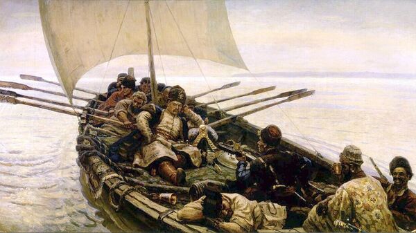 Василий Суриков Степан Разин. 1908 год