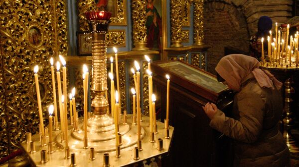 Празднование православной Пасхи на Украине