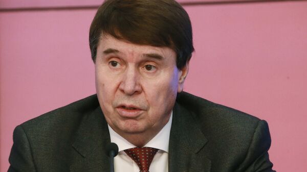 Член Совета Федерации Сергей Цеков