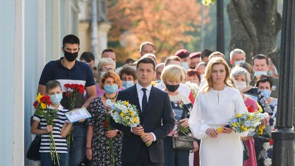 Зеленский жена