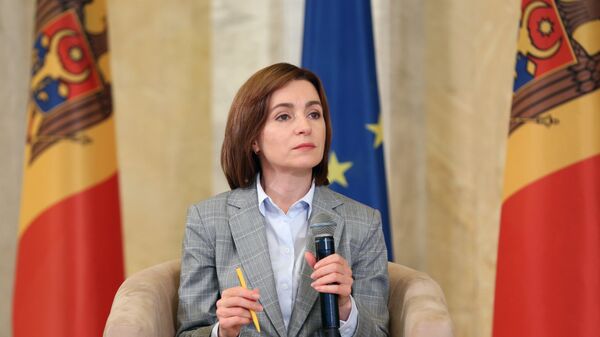 Пресс-конференция избранного президента Молдавии М. Санду
