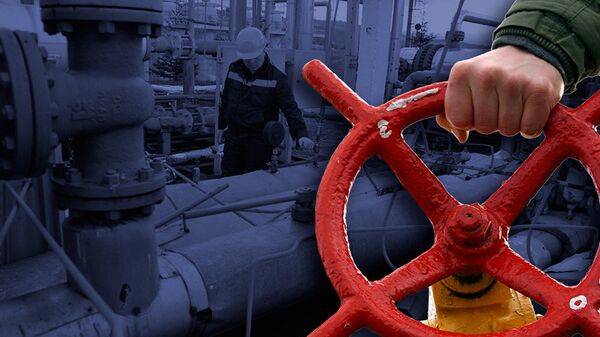 Украинская газотранспортная система коллаж