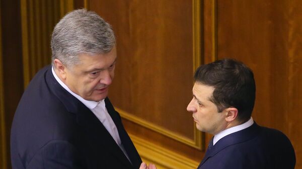 Зеленский Порошенко